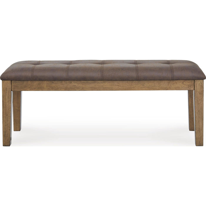 Urbinforte Dining Bench - Light Brown - (PCD592-00)