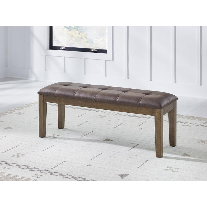 Urbinforte Dining Bench - Light Brown - (PCD592-00)