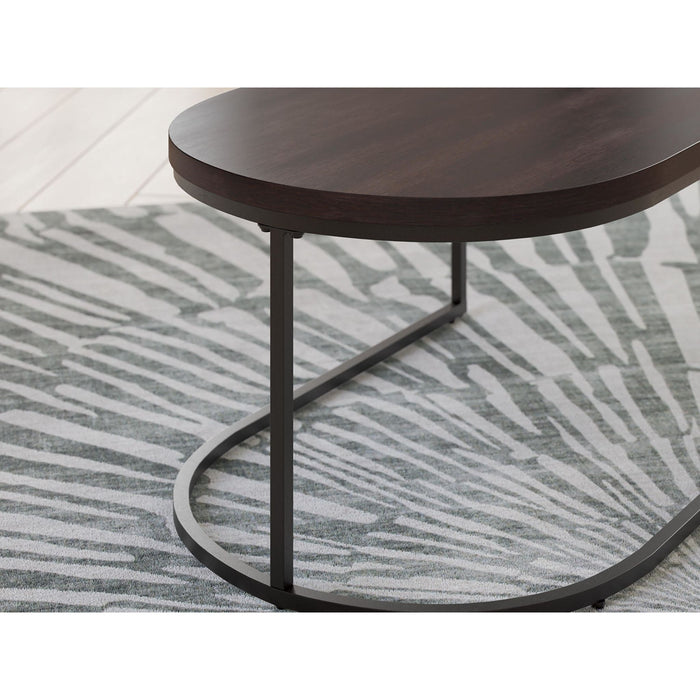 Vanmore 3 Pack Tables - Dark Brown