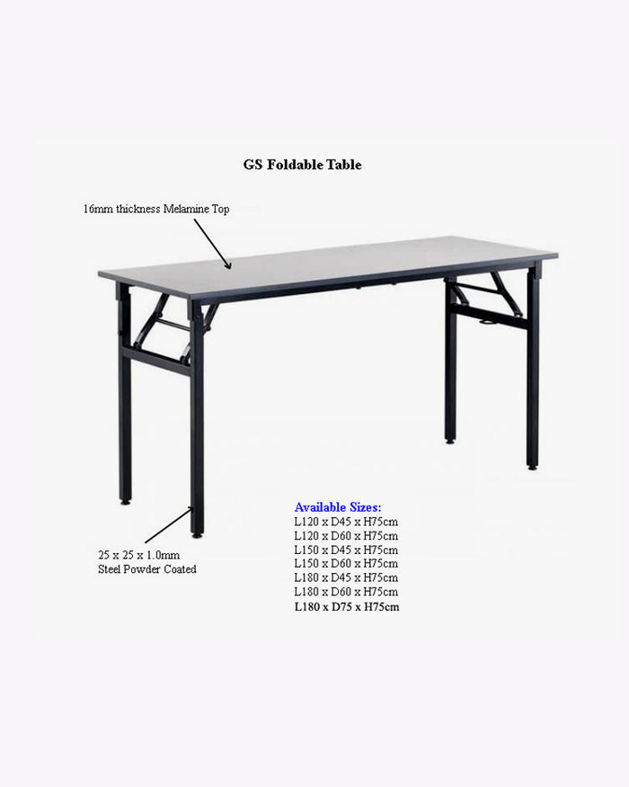 Verso Foldable Table