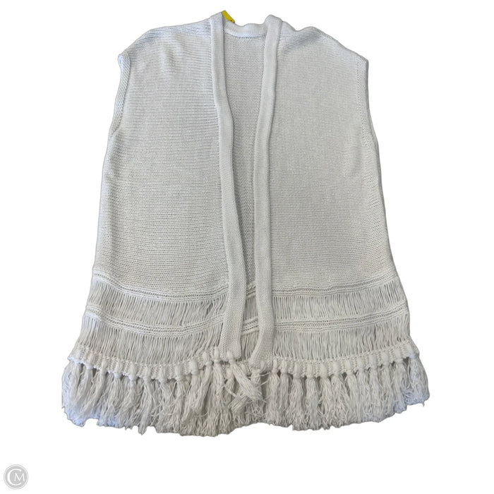 Vest Designer By Lilly Pulitzer In White, Size: S