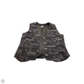 Vest Other By Chicos In Black & Grey, Size: Xl