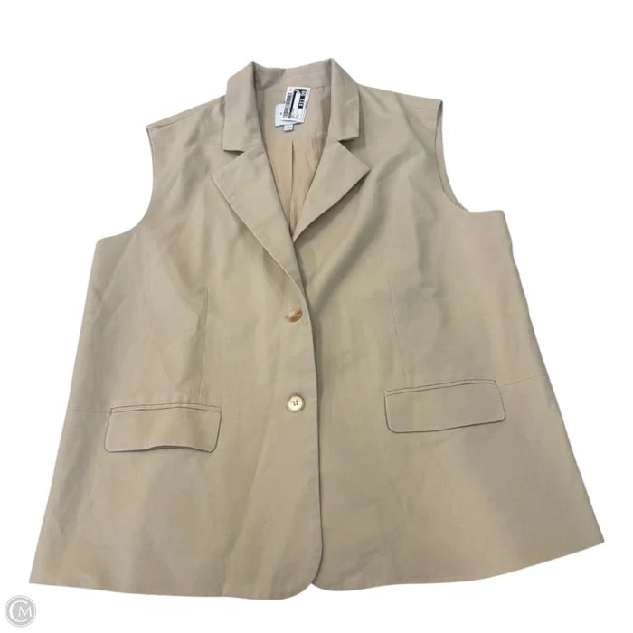 Vest Other By Gilli In Beige, Size: L