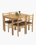 Wald Dining Set (1+4) - Natural