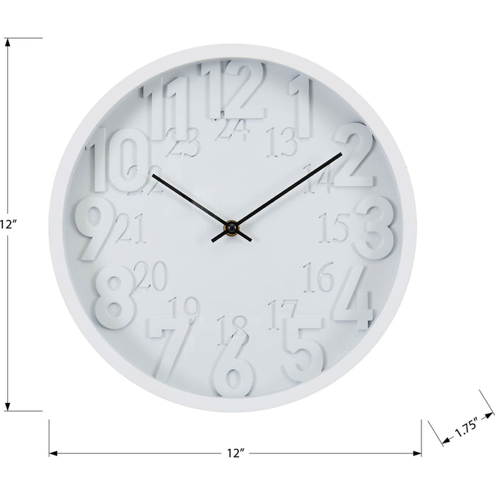 Wall Clock - 12" Diameter