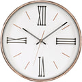 Wall Clock - 14" Diameter with Gold Frame