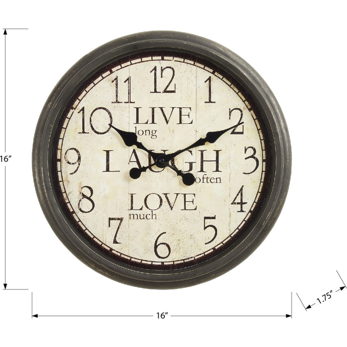Wall Clock - 16" Diameter
