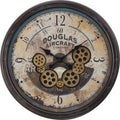 Wall Clock - 20" Diameter Gear Mechanism