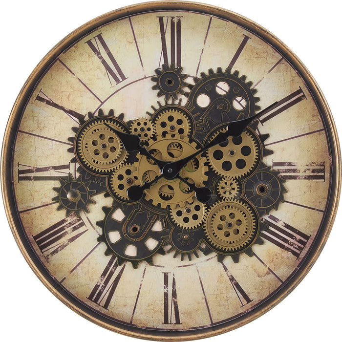 Wall Clock - 20" Diameter Gear Mechanism