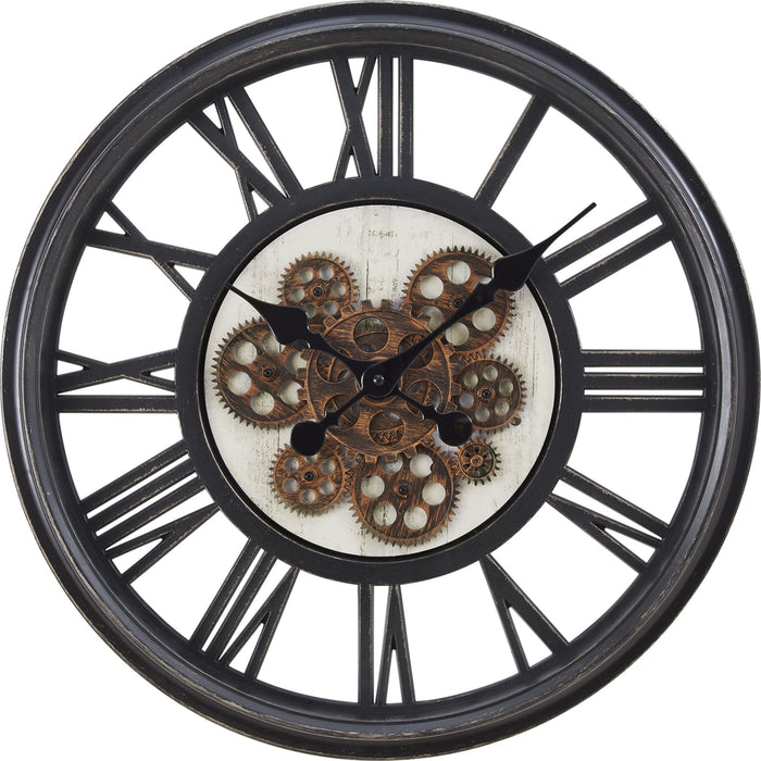 Wall Clock - 20" Diameter Gear Mechanism