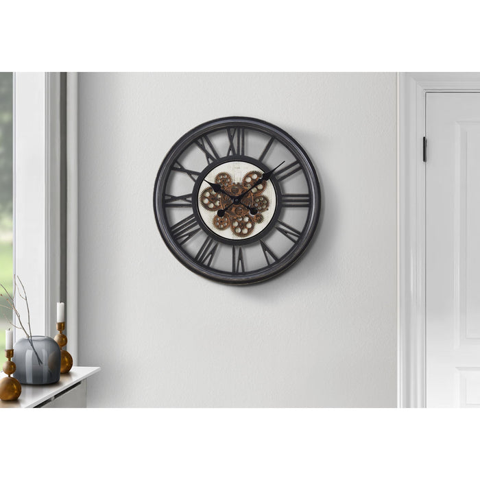 Wall Clock - 20" Diameter Gear Mechanism