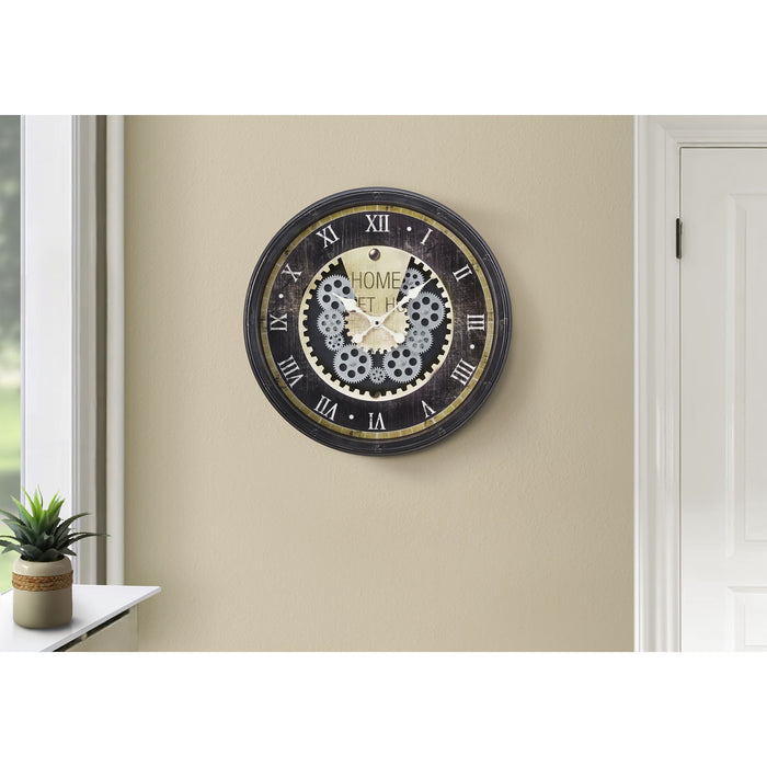 Wall Clock - 20" Diameter Gear Mechanism