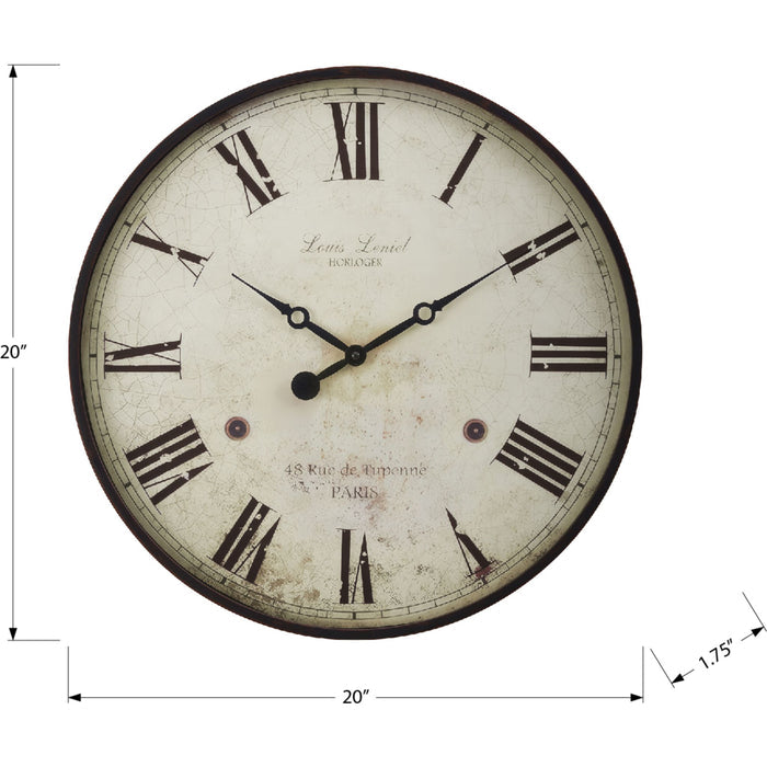 Wall Clock - 20" Diameter