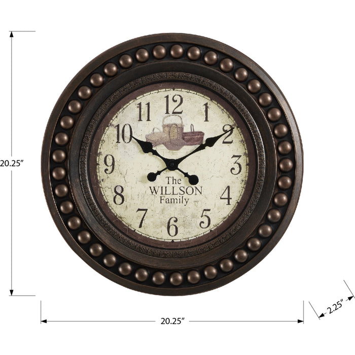 Wall Clock - 20" Diameter