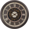 Wall Clock - 23" Diameter Gear Mechanism