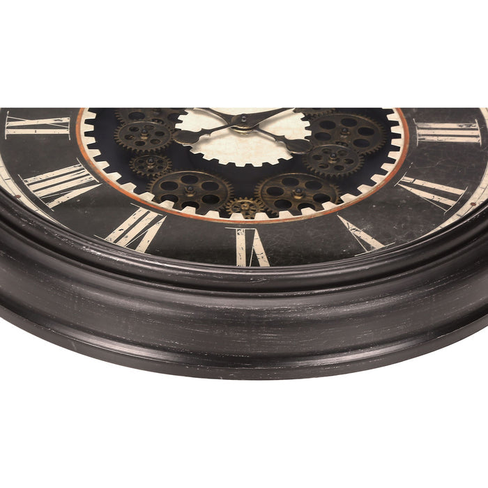 Wall Clock - 23" Diameter Gear Mechanism