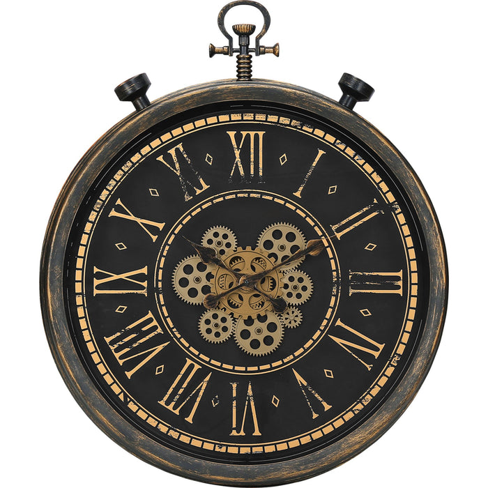 Wall Clock - 24" Diameter Gear Mechanism