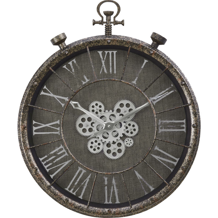 Wall Clock - 24" Diameter Gear Mechanism
