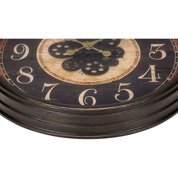 Wall Clock - 24" Diameter Gear Mechanism