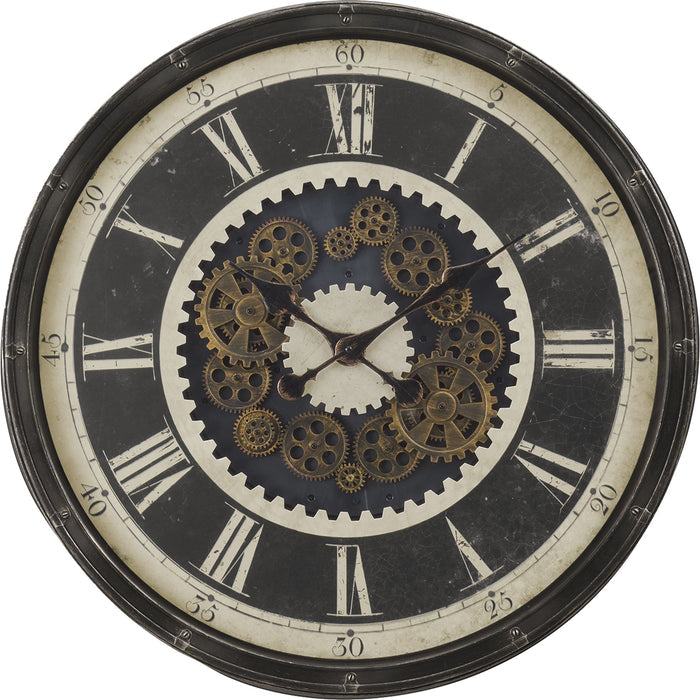 Wall Clock - 30" Diameter Gear Mechanism