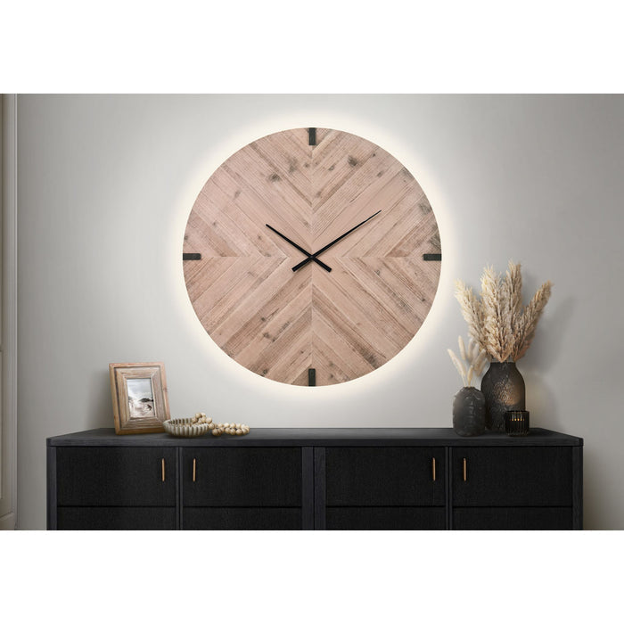 Wall Clock - 30" Diameter with LED Light
