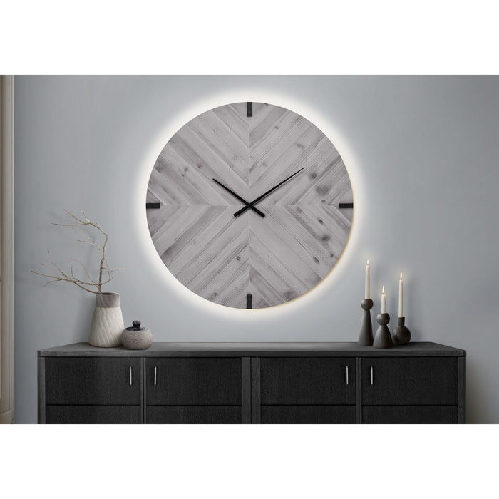 Wall Clock - 30" Diameter with LED Light