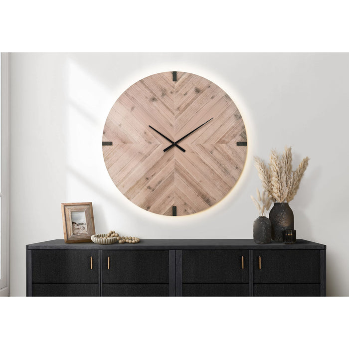 Wall Clock - 30" Diameter with LED Light