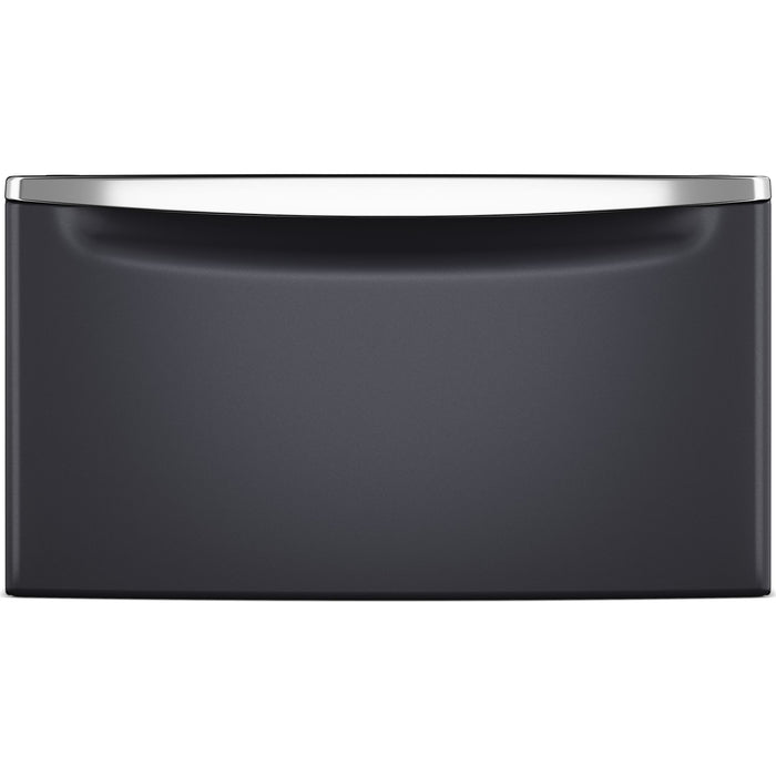 Whirlpool 15.5" (39.4 cm) Pedestal for Front Load Washer and Dryer with Storage -Midnight Steel (XHPC155RF)