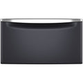 Whirlpool 15.5" (39.4 cm) Pedestal for Front Load Washer and Dryer with Storage -Midnight Steel (XHPC155RF)