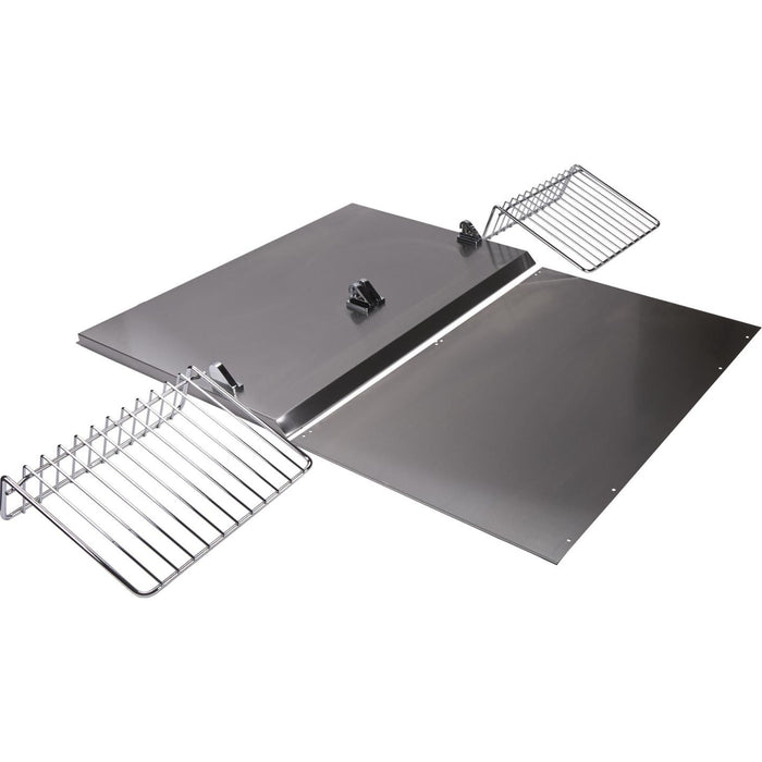 Whirlpool 30" Range Hood Backsplash Kit with Shelf - Stainless Steel (W10285447)