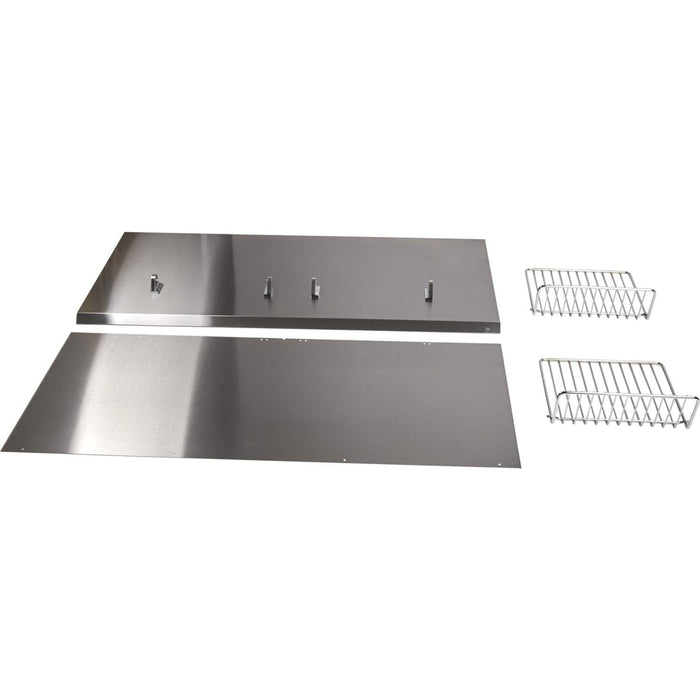 Whirlpool 36" Range Hood Backsplash Kit with Shelf - Stainless Steel (W10285448)
