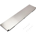 Whirlpool 9 Inch High Backguard - for 36" Range or Cooktop - Stainless Steel (W10115776)