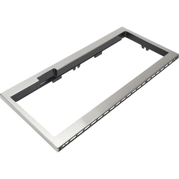 Whirlpool Built-In Low Profile Microwave Slim Trim Kit with Pocket Handle - Stainless Steel (W11451314)