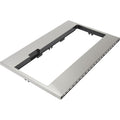 Whirlpool Built-In Low Profile Microwave Standard Trim Kit with Pocket Handle - Stainless Steel (W11451313)
