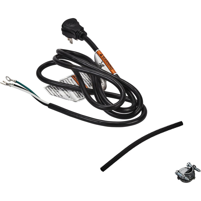 Whirlpool Dishwasher Power Cord Kit, Right Angle - Black (W11365014)