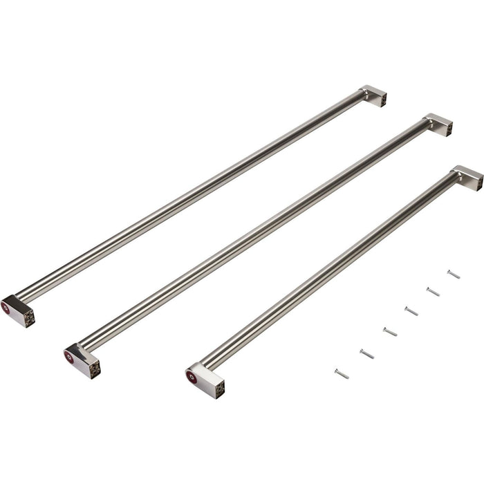 Whirlpool Medallion Handle Kit for French Door Bottom Mount Panel Ready Built-in Refrigerators - Stainless Steel (W10782871)