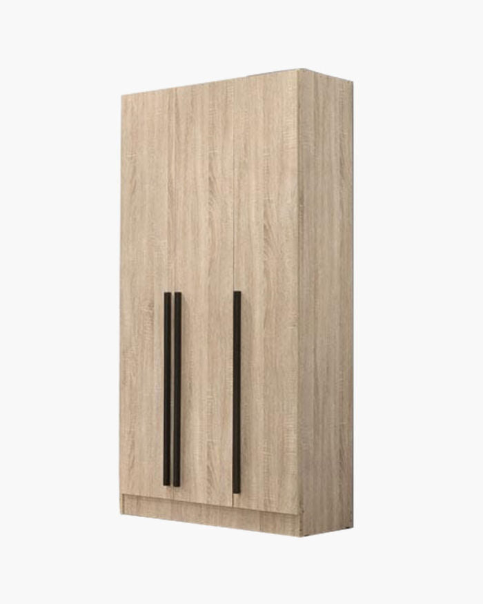 Zalan Open Door Wardrobe – 3 Door